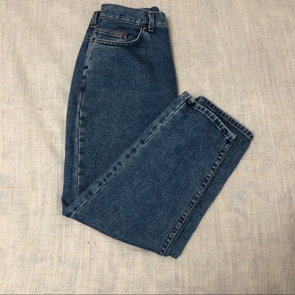Vintage Lee Mom Jeans High Waist 27 inseam - Picture 3 of 9
